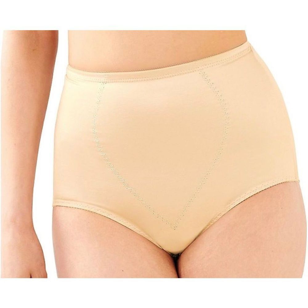 Bali Women's MEDIUM Firm-Control Shapewear Brief Pack with Tummy Control 2pk - Picture 8 of 9